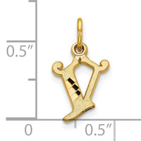 10k Initial V Charm-10C764V