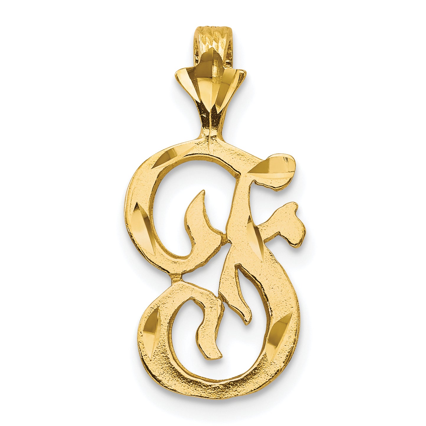 DO NOT DO 10coin pendant 美品 10K Yellow Gold Bubble Letter