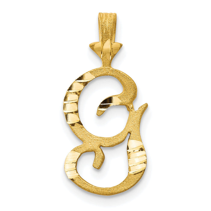 10k Initial G Pendant-10C767G