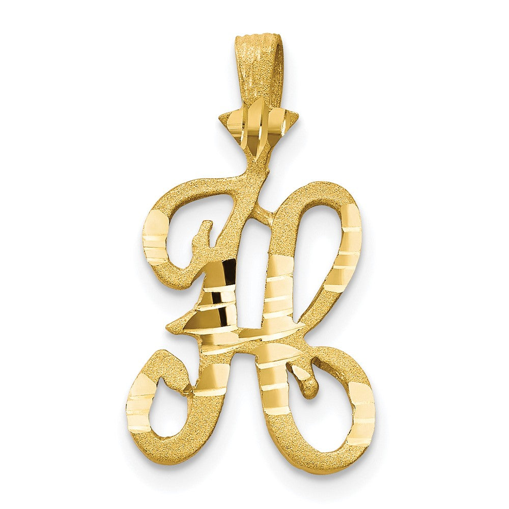 10k Initial H Pendant-10C767H