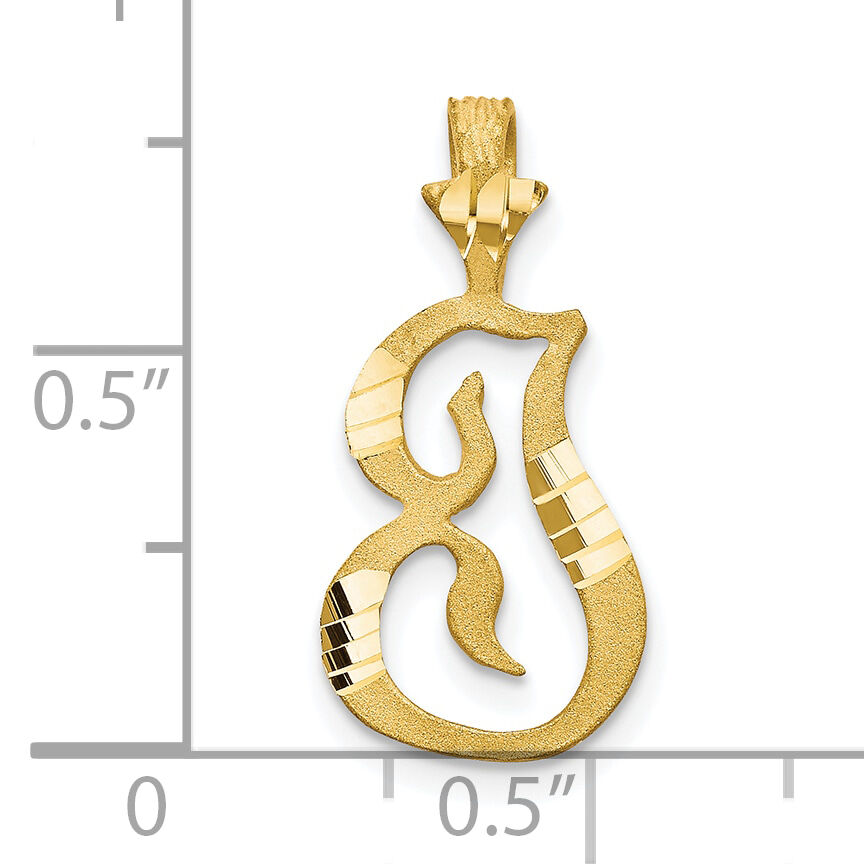 10k Initial I Pendant-10C767I