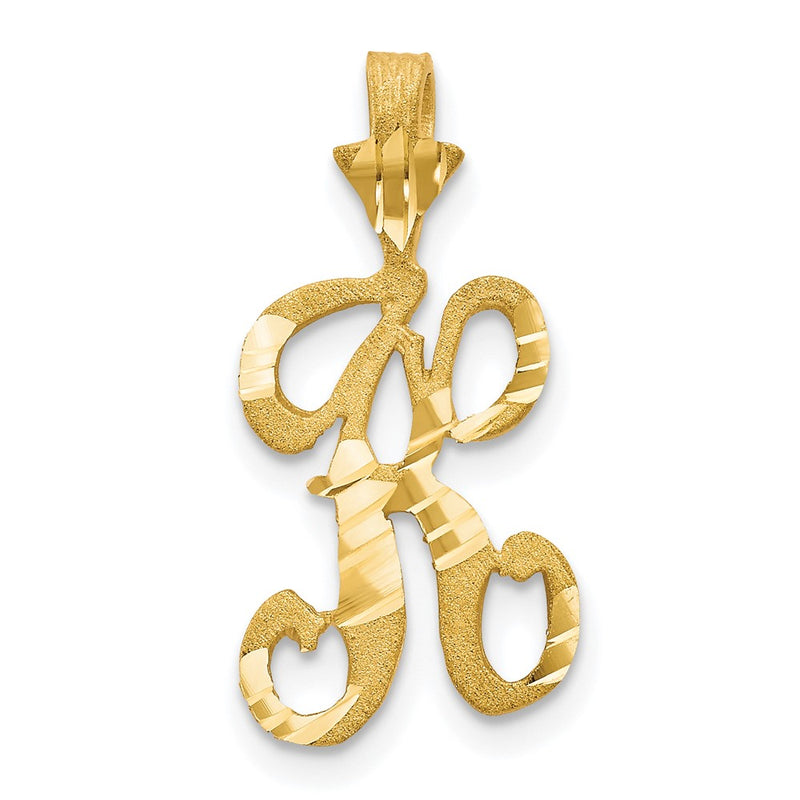 10k Initial K Pendant-10C767K