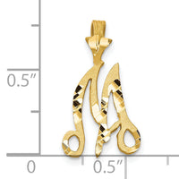 10k Initial M Pendant-10C767M