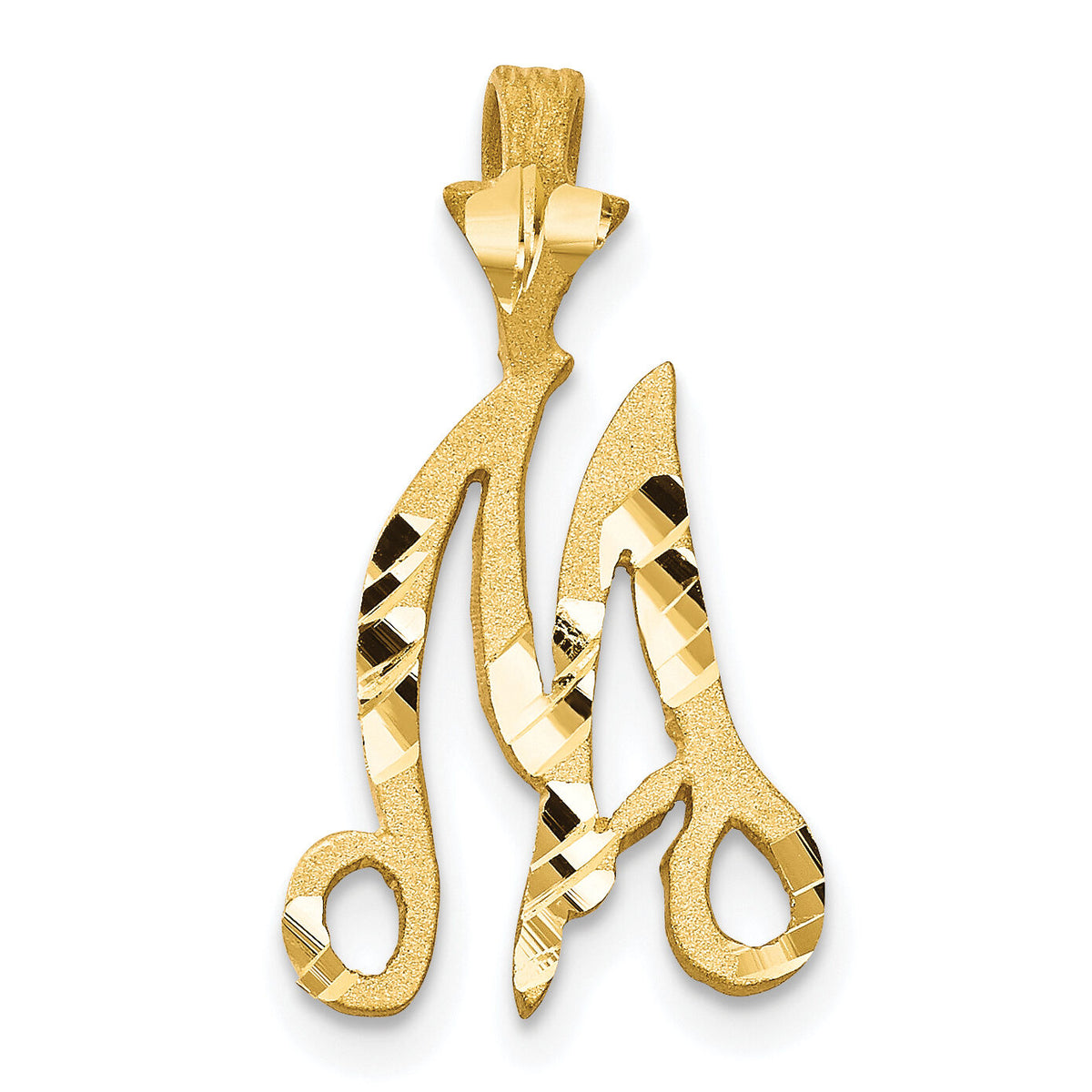 10k Initial M Pendant-10C767M