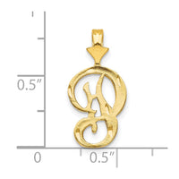 10k Initial P Pendant-10C767P