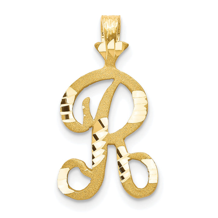 10k Initial R Pendant-10C767R