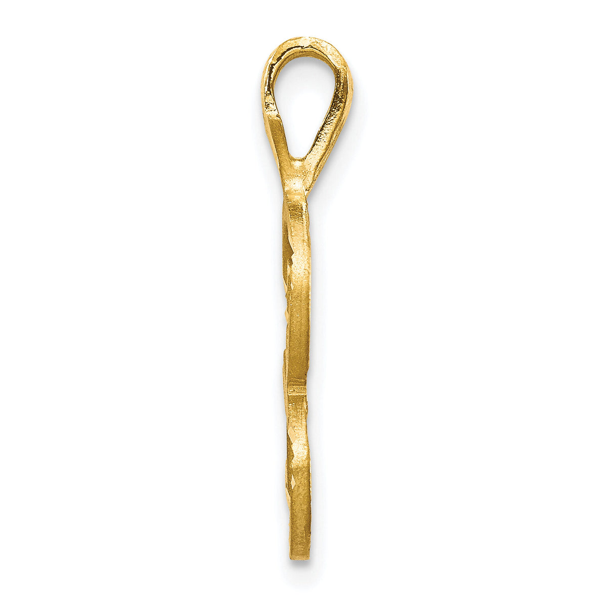 10k Initial S Pendant-10C767S