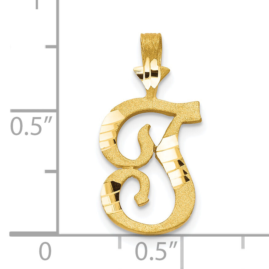 10k Initial T Pendant-10C767T