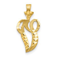 10k Initial V Pendant-10C767V