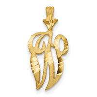 10k Initial W Pendant-10C767W