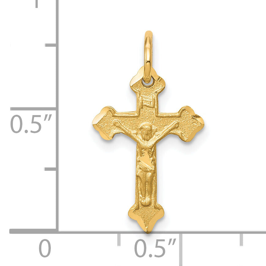 10K Crucifix Charm-10C77