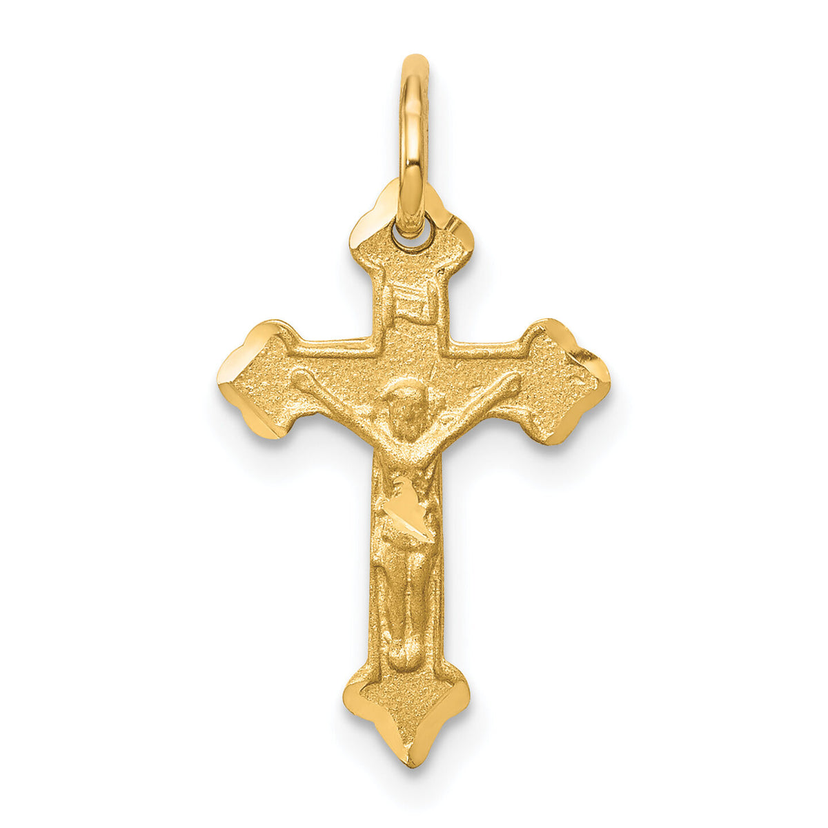 10K Crucifix Charm-10C77