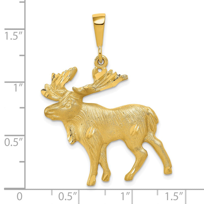 10k Moose Charm-10C801