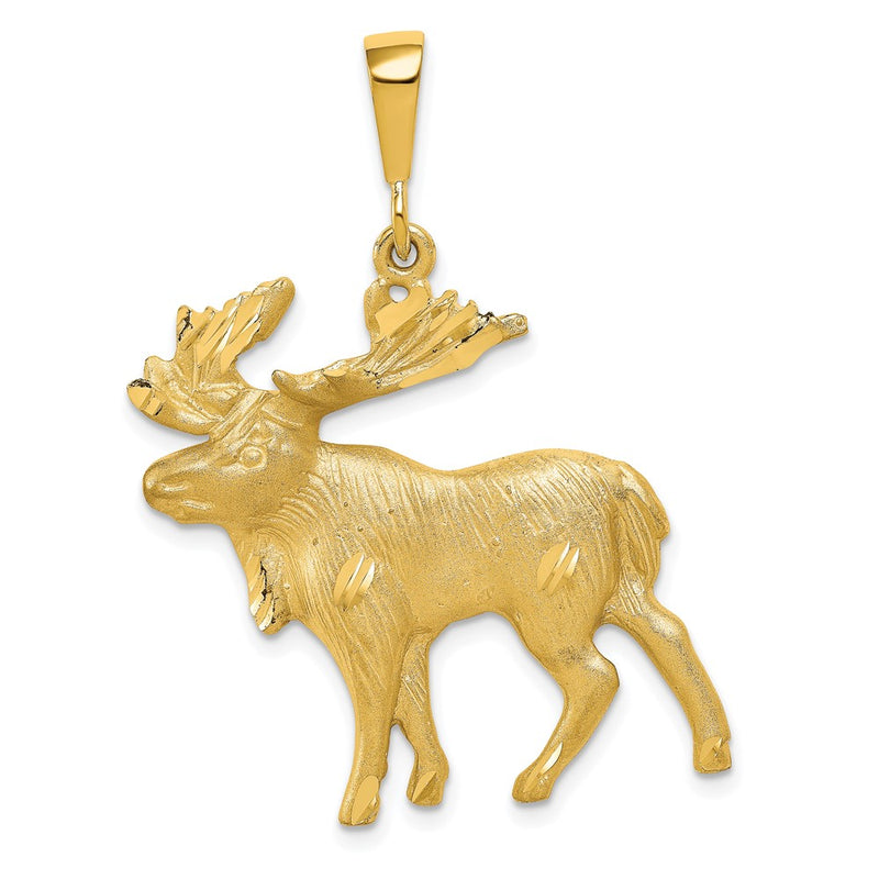 10k Moose Charm-10C801