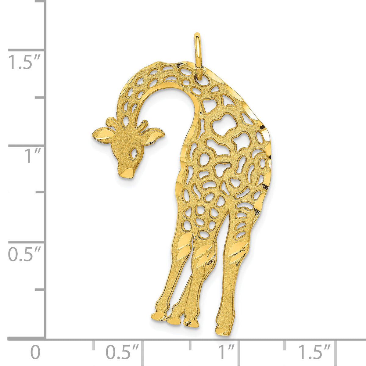10k Giraffe Charm-10C810