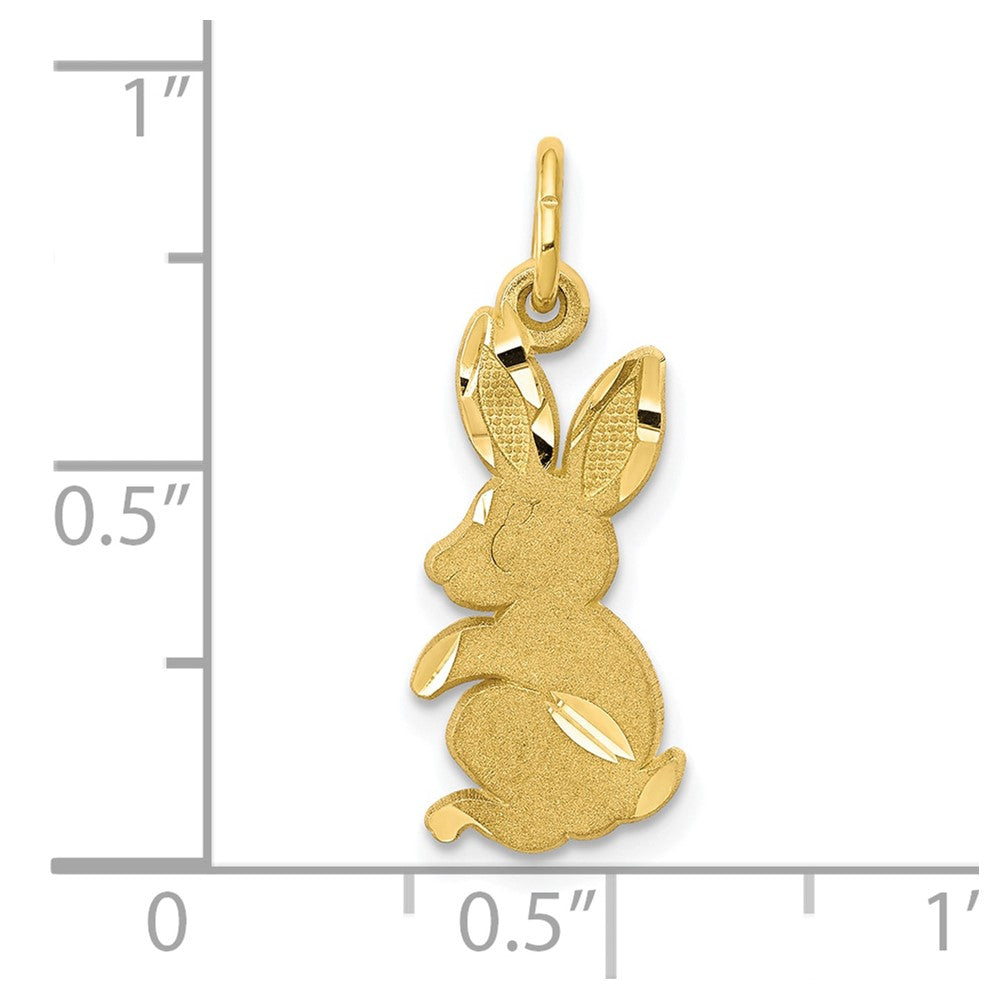 10k Baby Bunny Charm-10C812