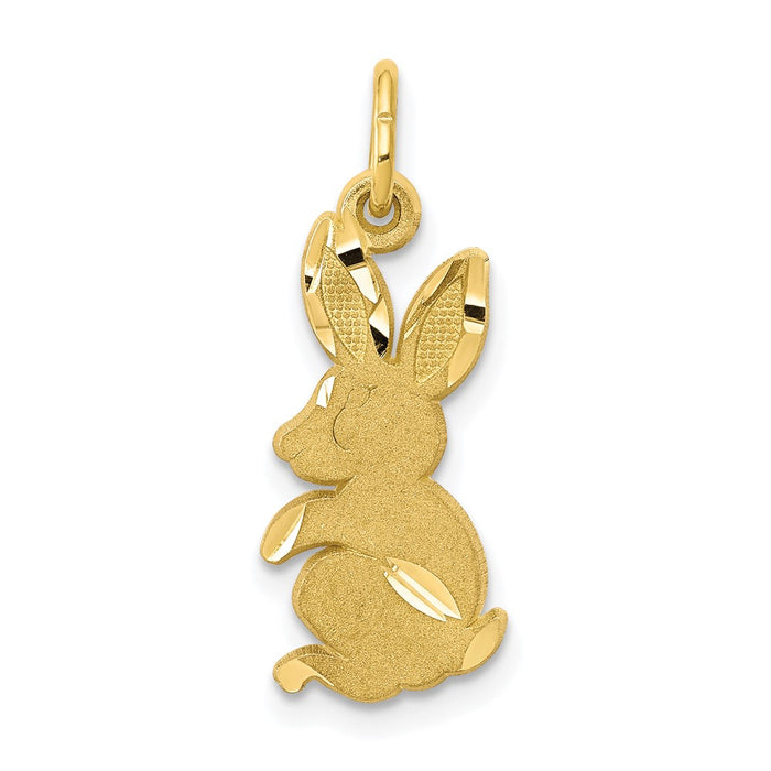 10k Baby Bunny Charm-10C812