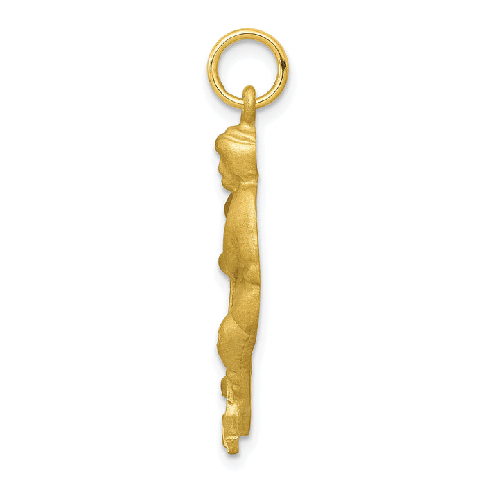 10K Hockey Player Charm-10C840