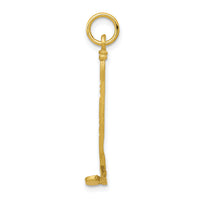 10K Hockey Stick Charm-10C845