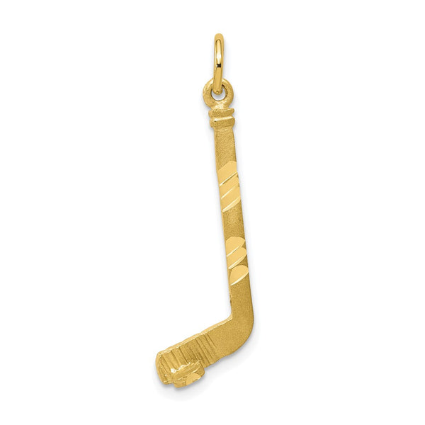 10K Hockey Stick Charm-10C845