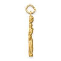 10k Solid Runner Charm-10C884