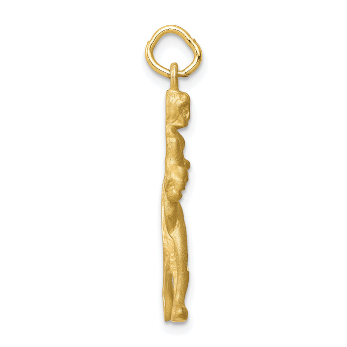 10k Solid Runner Charm-10C884