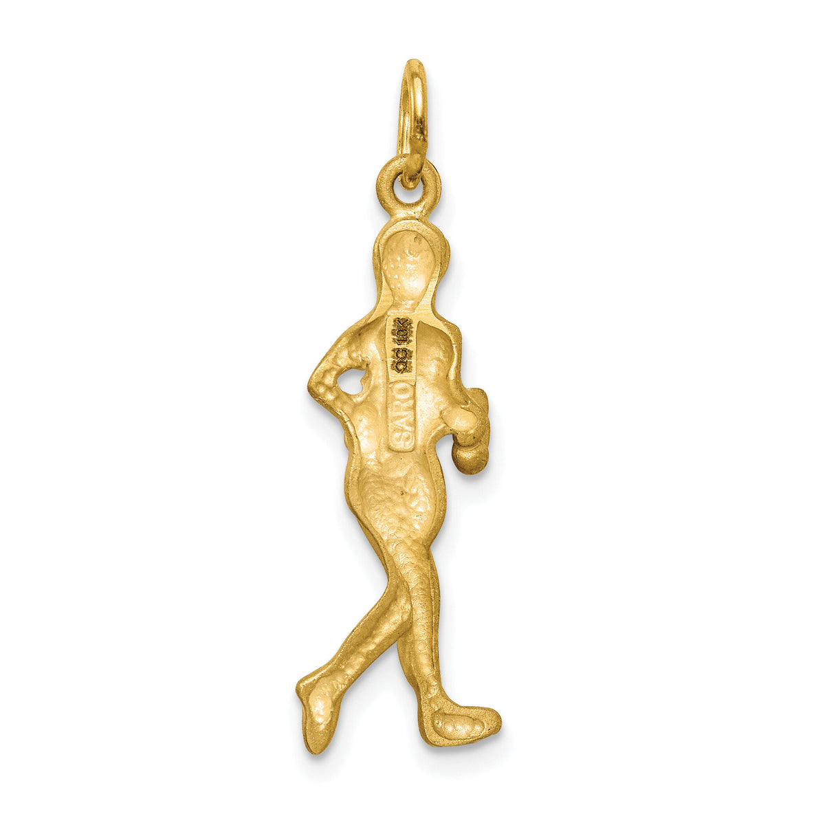 10k Solid Runner Charm-10C884