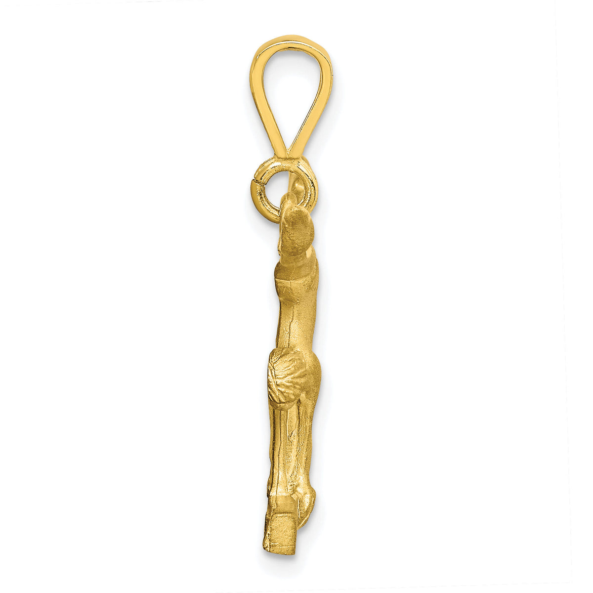 10k Solid Gymnast Charm-10C888