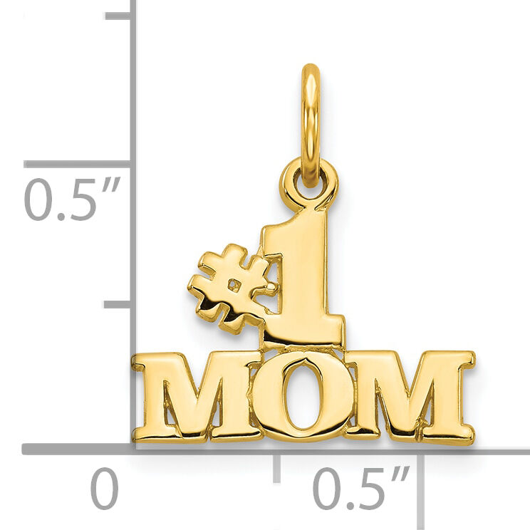 10K #1 MOM Charm-10C94