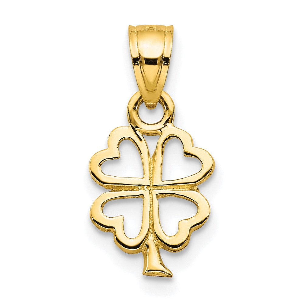 10k Four Leaf Clover Charm-10C984