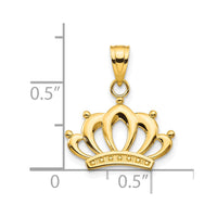 10k Crown Charm-10C989