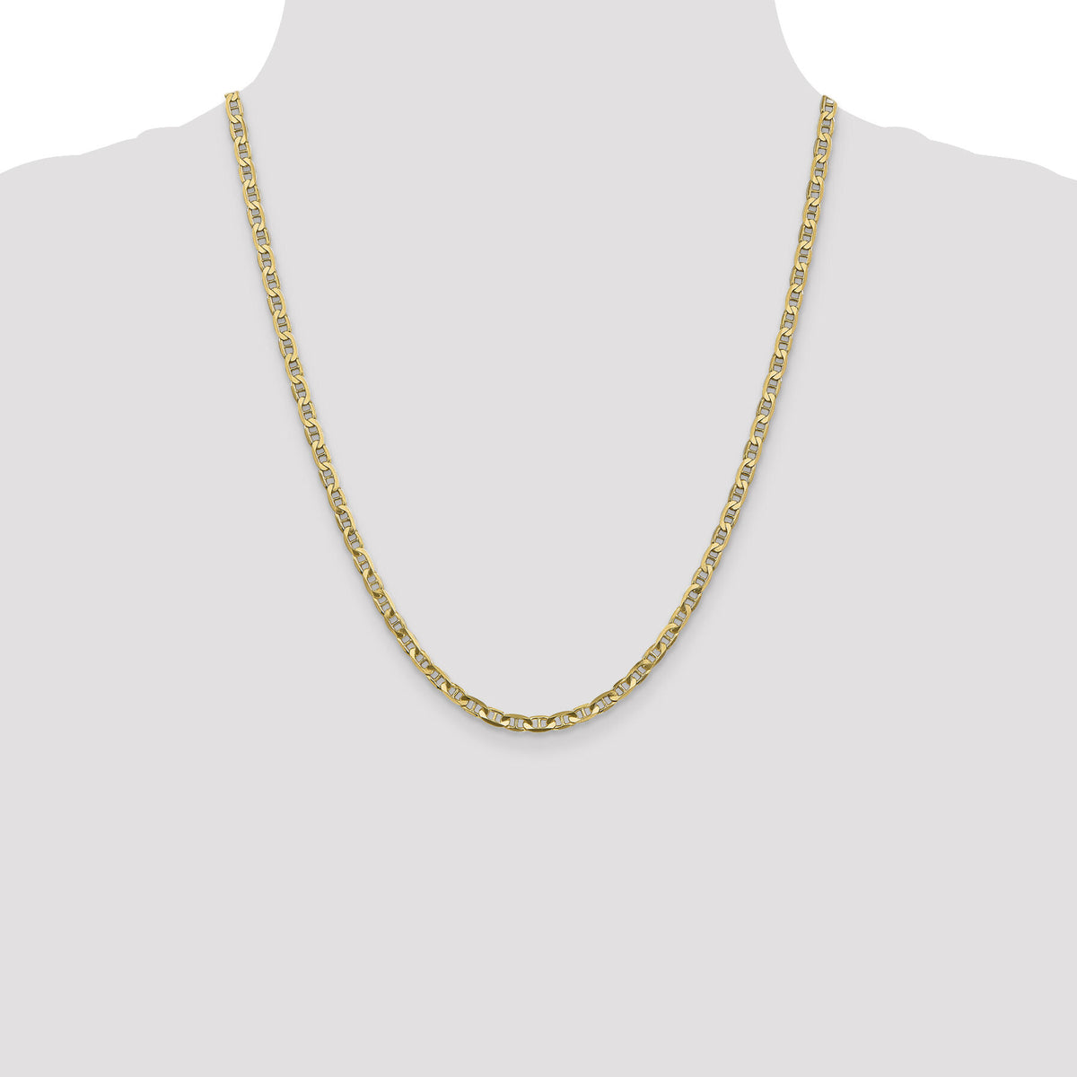 10k 3.75mm Concave Anchor Chain-10CCA100-22