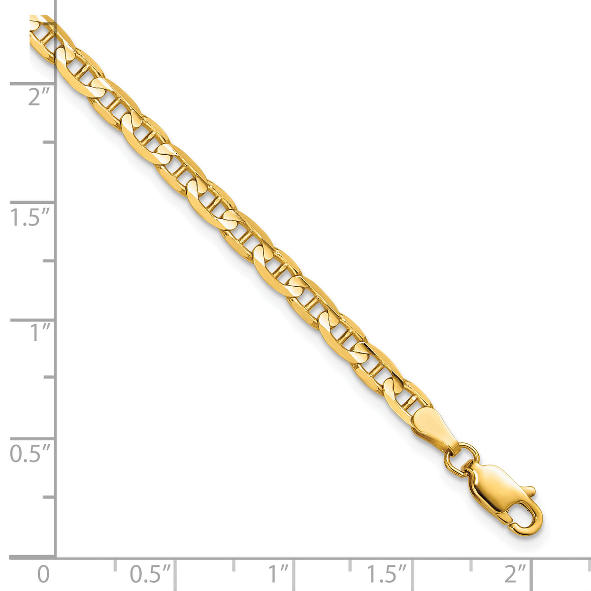 10k 3.75mm Concave Anchor Chain-10CCA100-9
