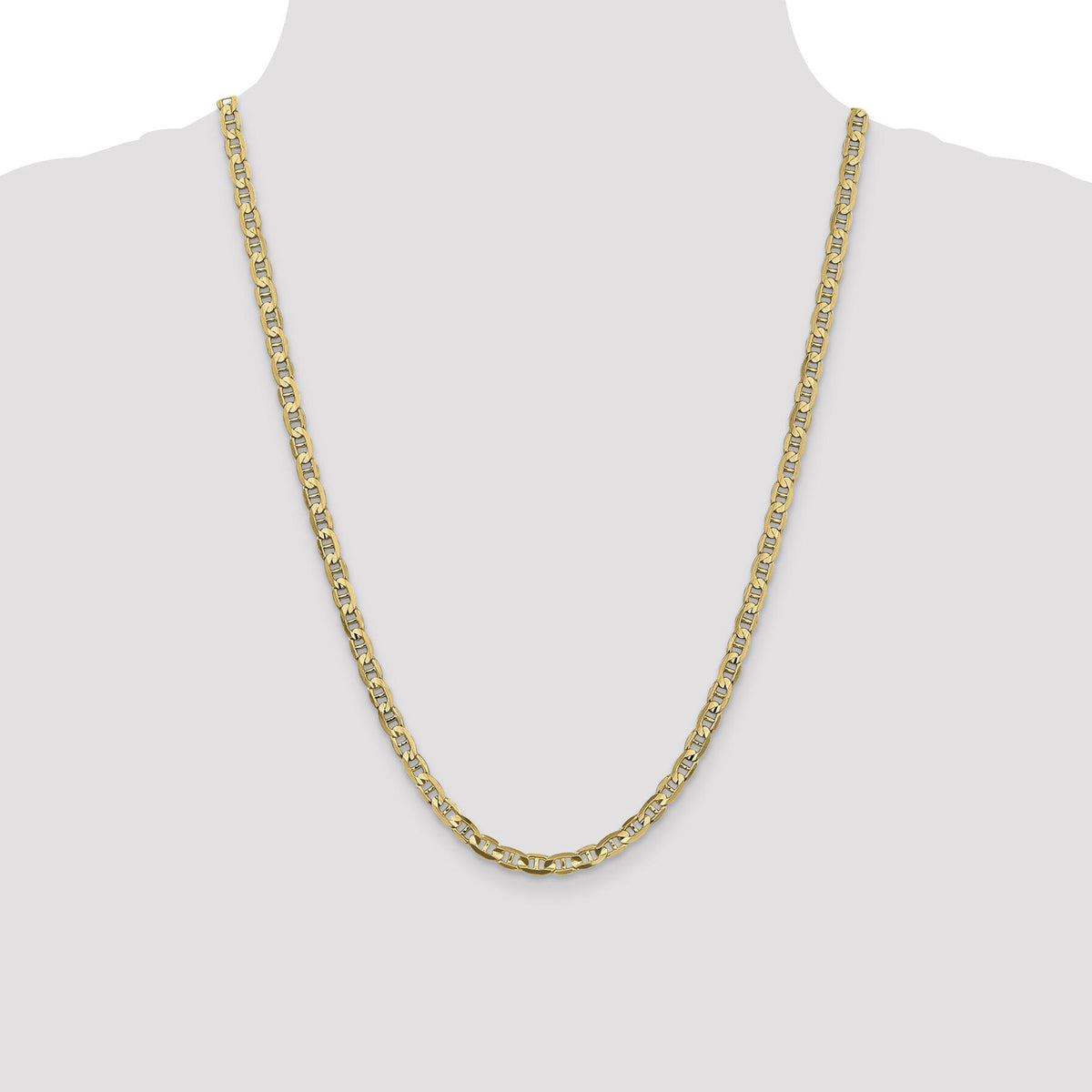 10k 4.5mm Concave Anchor Chain-10CCA120-24