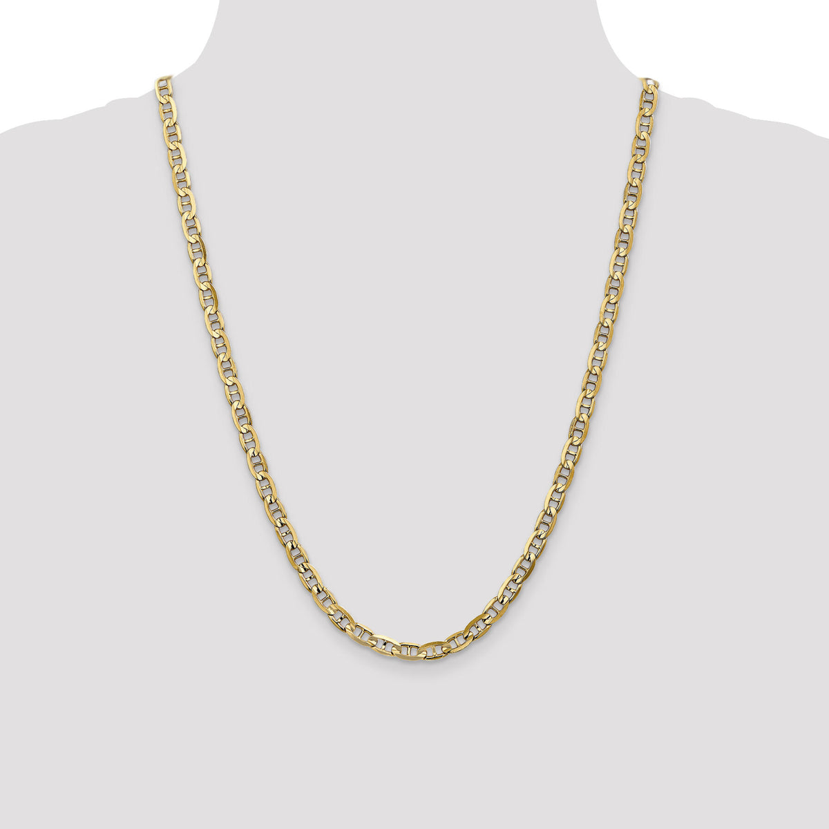 10K 5.25mm Concave Anchor Chain-10CCA140-24