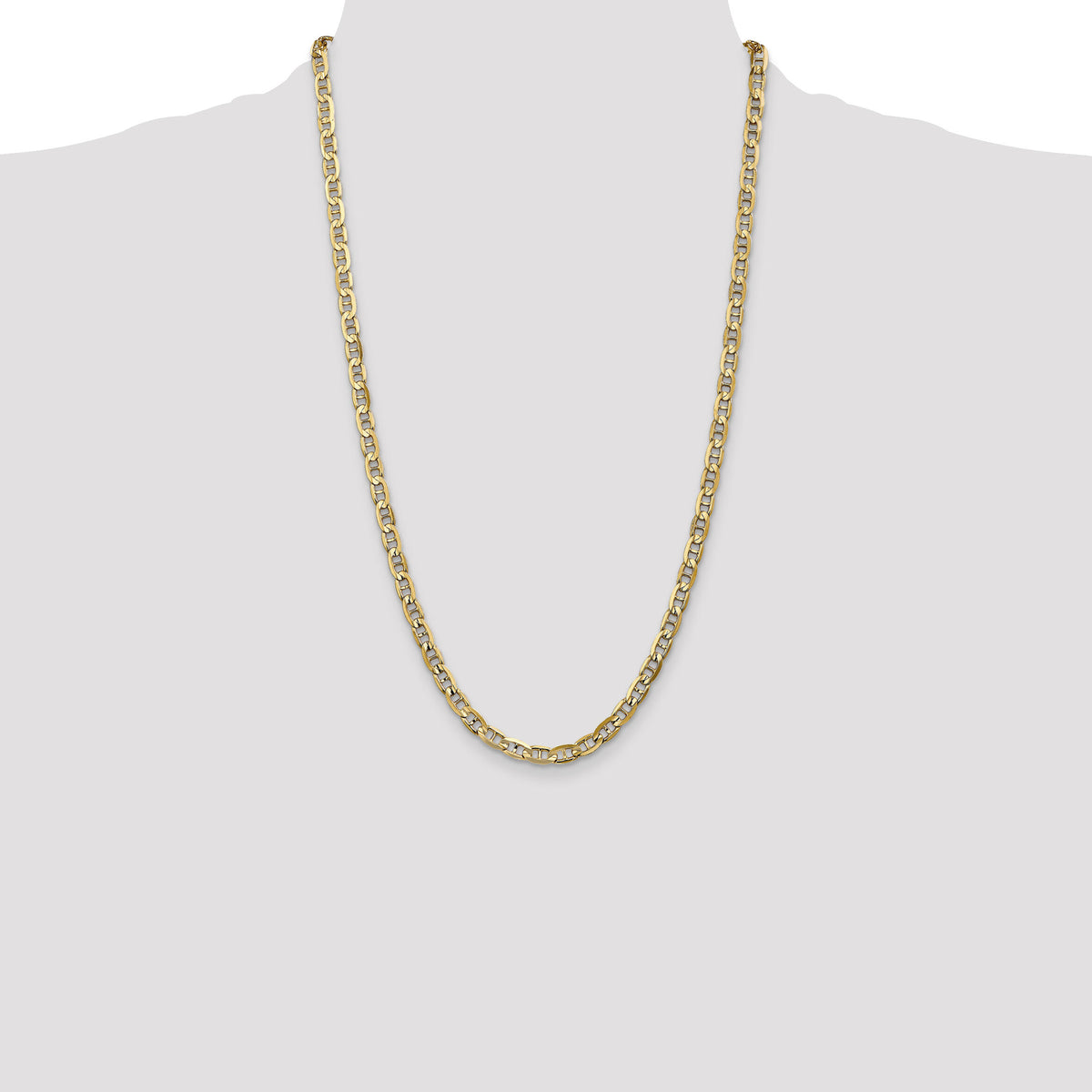 10K 5.25mm Concave Anchor Chain-10CCA140-26