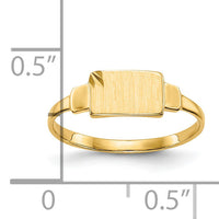 10K Signet Ring-10CH211