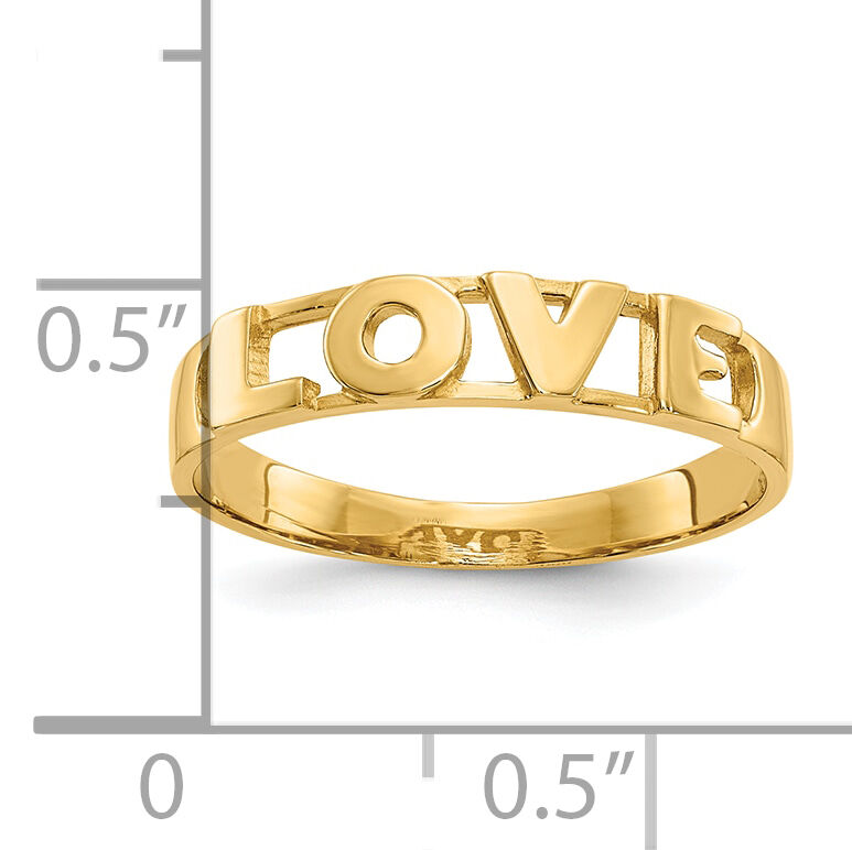 10K Love Ring-10CH239
