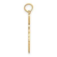 10K Solid Georgia State Pendant-10D1157