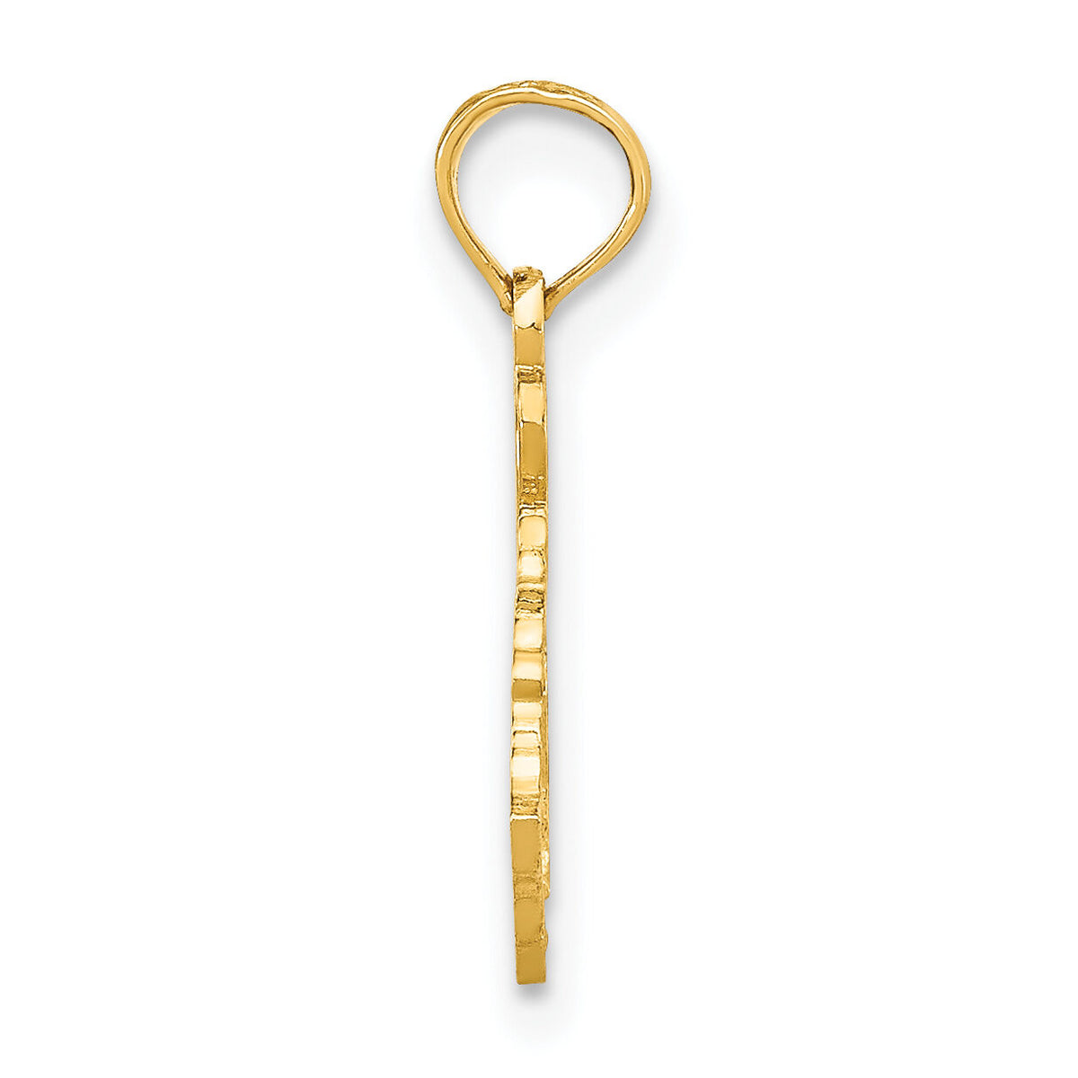 10K Solid Kentucky State Pendant-10D1164
