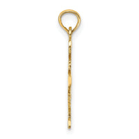 10K Solid Texas State Pendant-10D1190