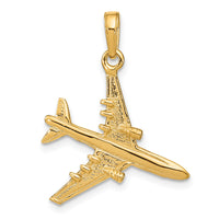 10k 3-D Jet Pendant-10D1223