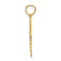 10K RN Caduceus Pendant-10D1235