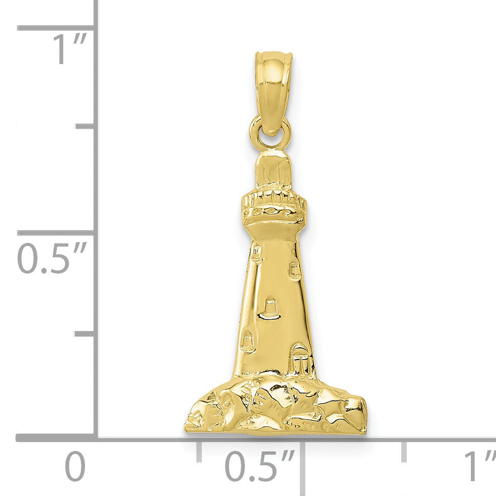 10k Lighthouse Pendant-10D1345