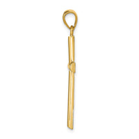10k Cross Pendant-10D1544