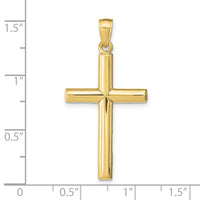 10k Cross Pendant-10D1544