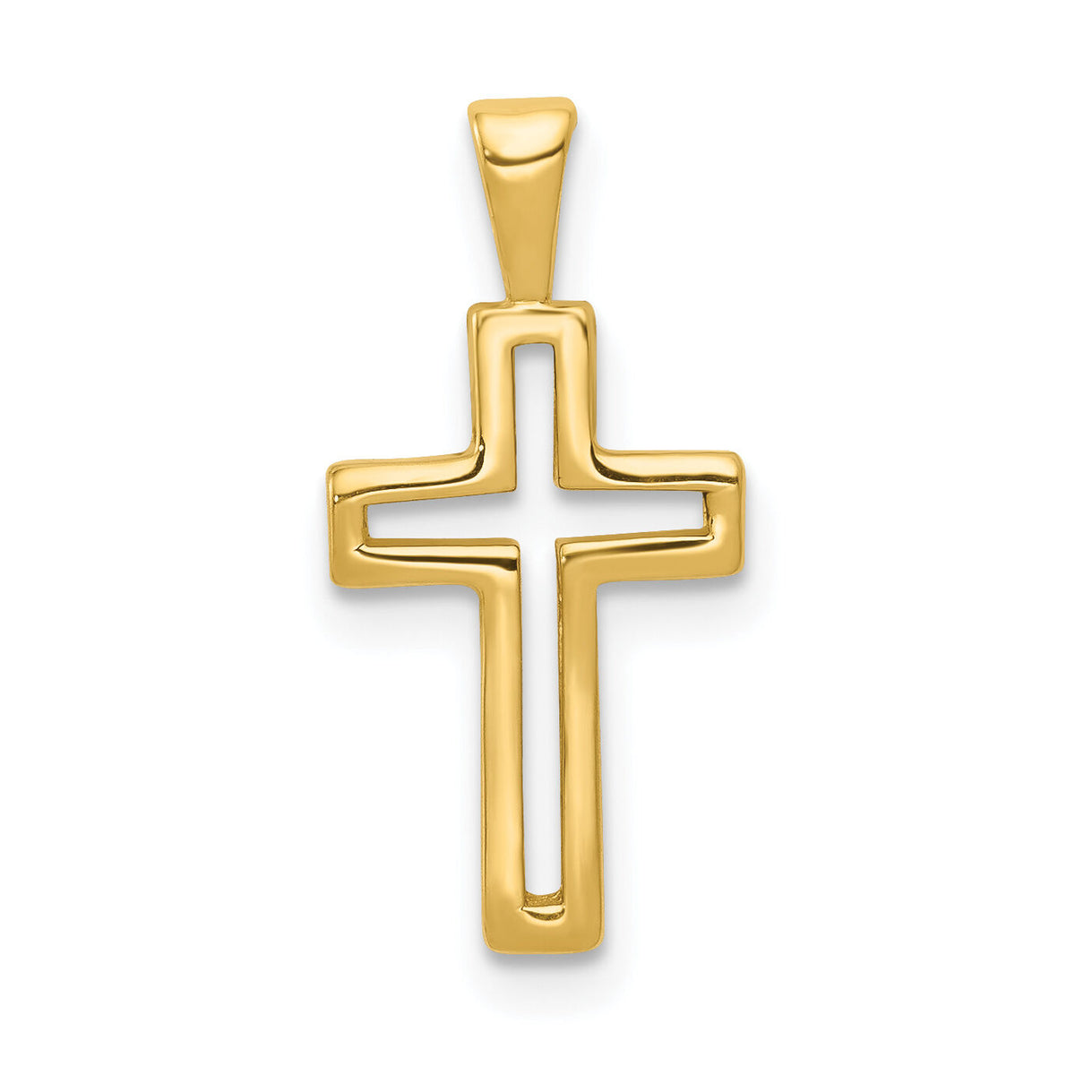 10k Cross Charm-10D167
