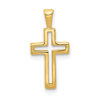 10k Cross Charm-10D167