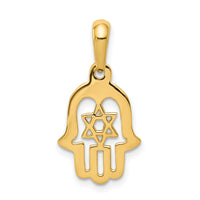 10k Star of David Chamseh Pendant-10D1714