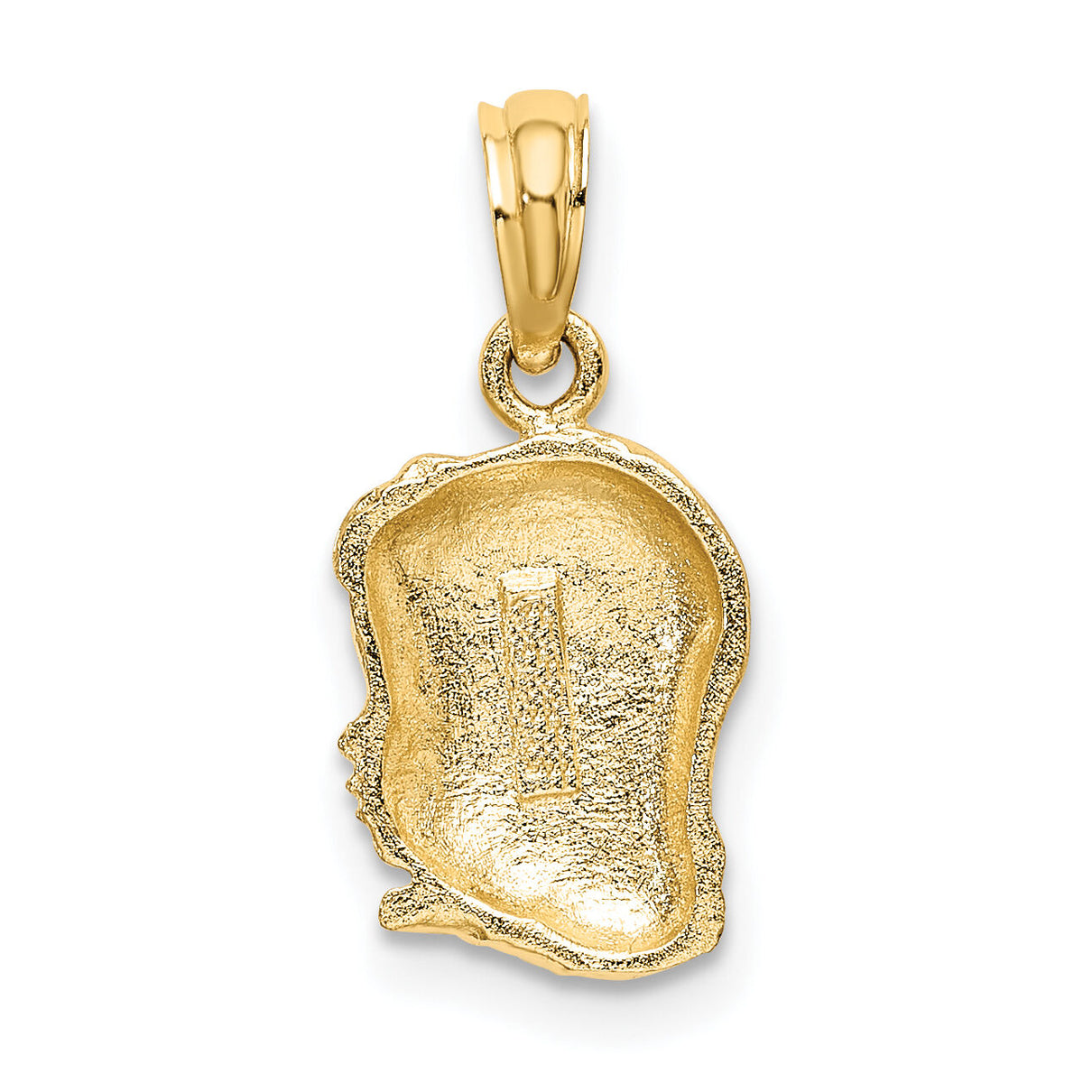 10k Girl Head Charm-10D1717